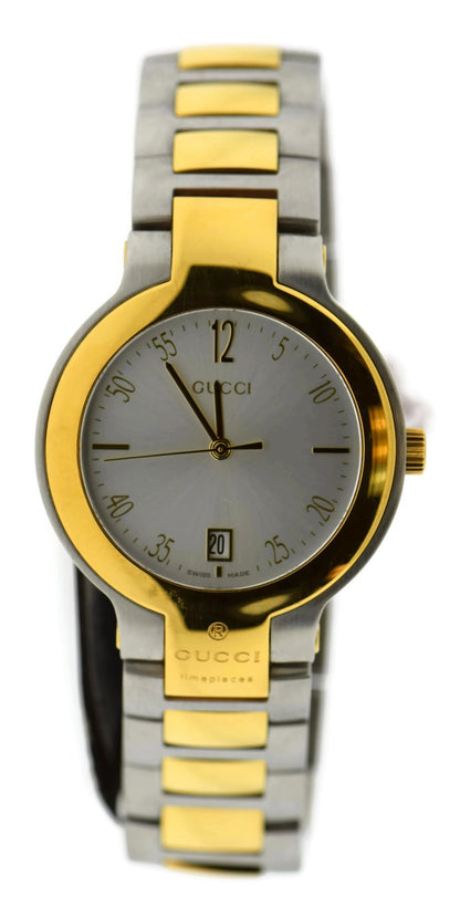 Gucci Two Tone Stainless Steel Watch YA089304