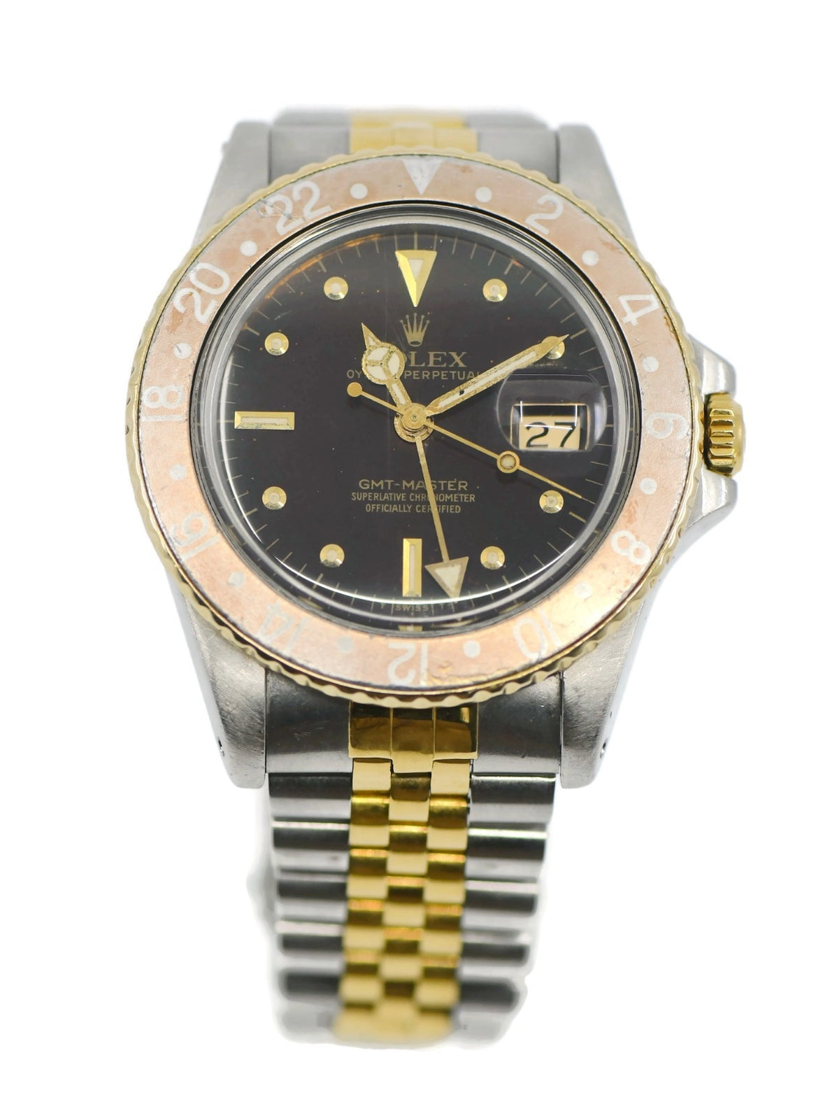 Rolex GMT-Master 18K/Stainless Steel Watch 16753