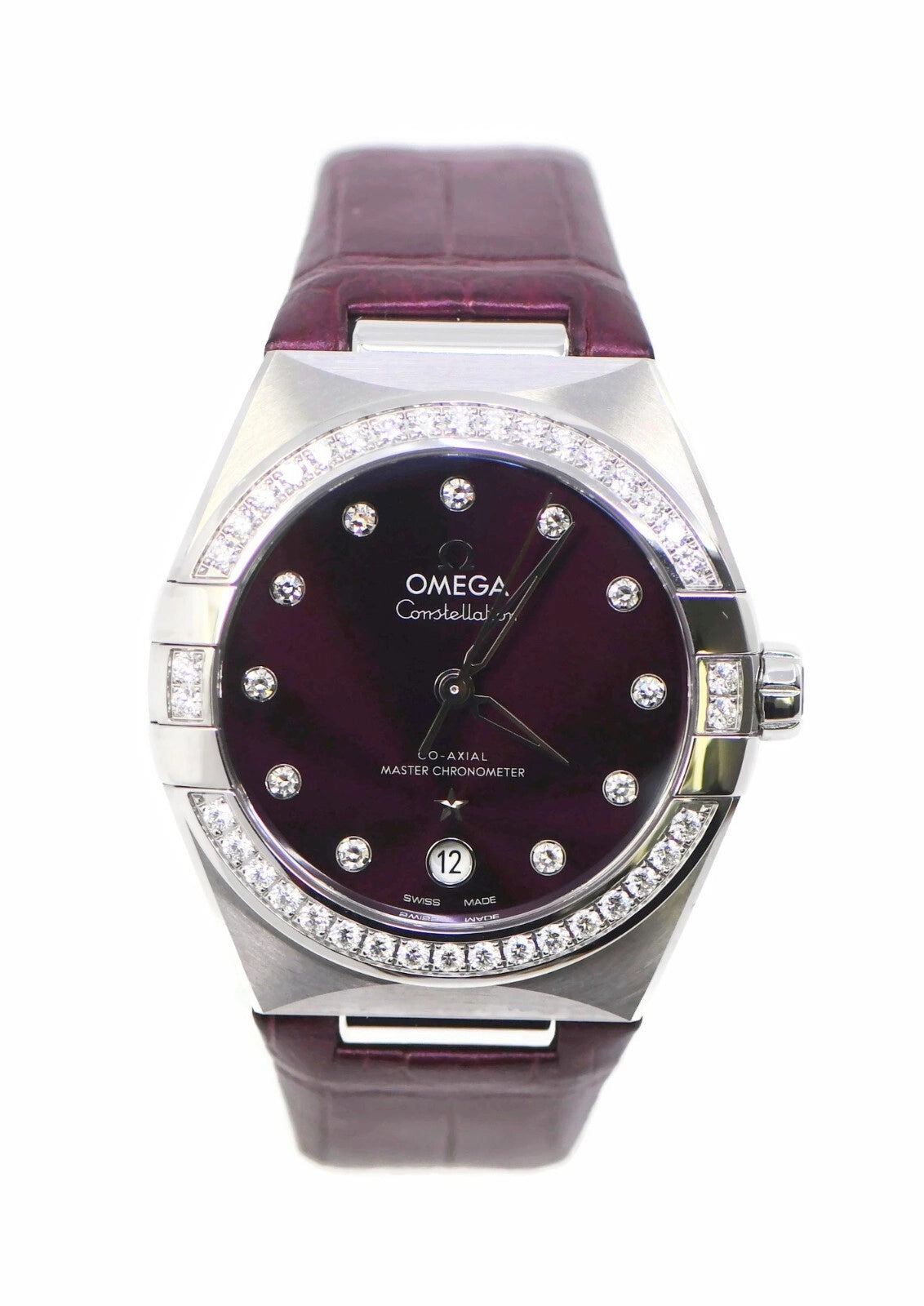 Omega Constellation Diamond Stainless Steel Watch 131.18.36.20.61.001