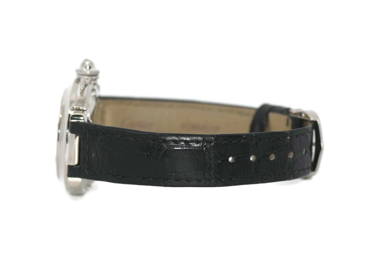 Cartier Pasha Diamond 18K White Gold Watch WJ101456
