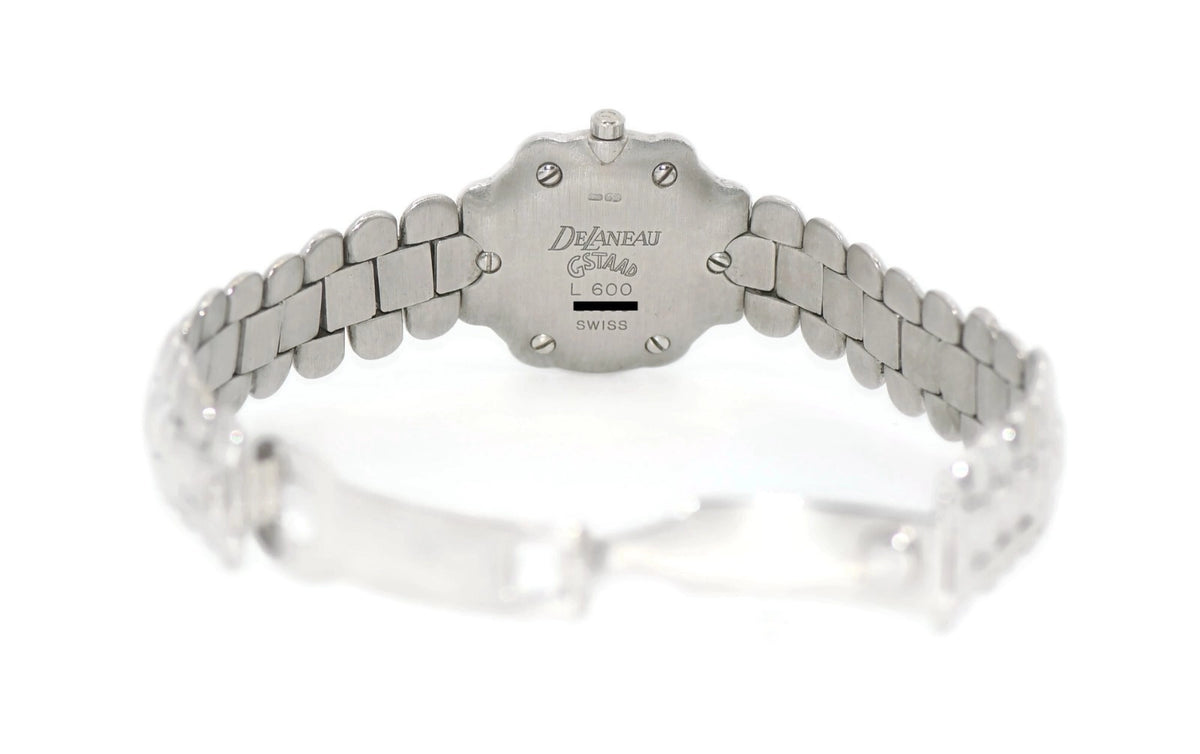Delaneau Gstaad Diamond 18K White Giold Watch L600