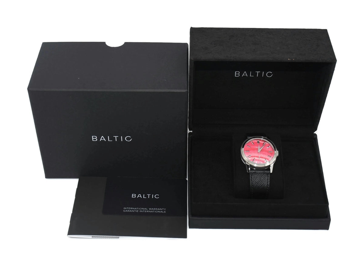 Baltic Prismic Stone Stainless Steel Watch