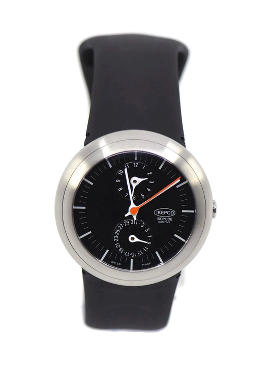Ikepod Isopode Dual Time Stainless Steel Watch