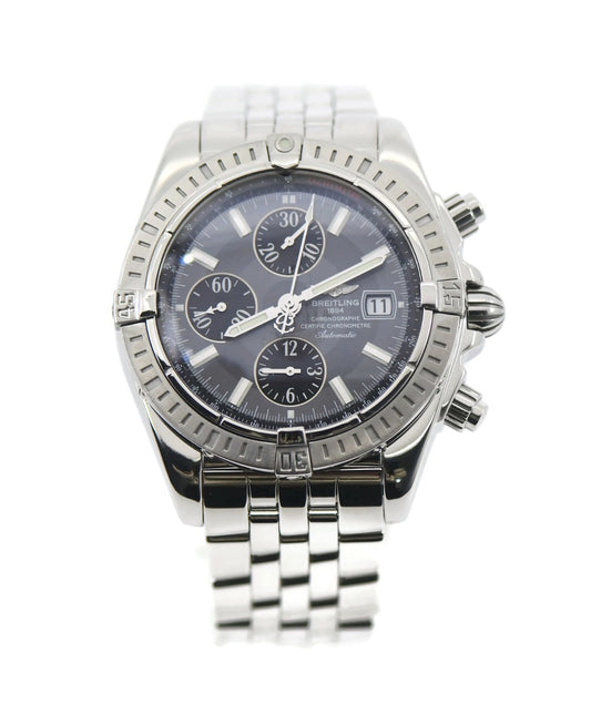 Breitling Chronomat Evolution Stainless Steel Watch A13356