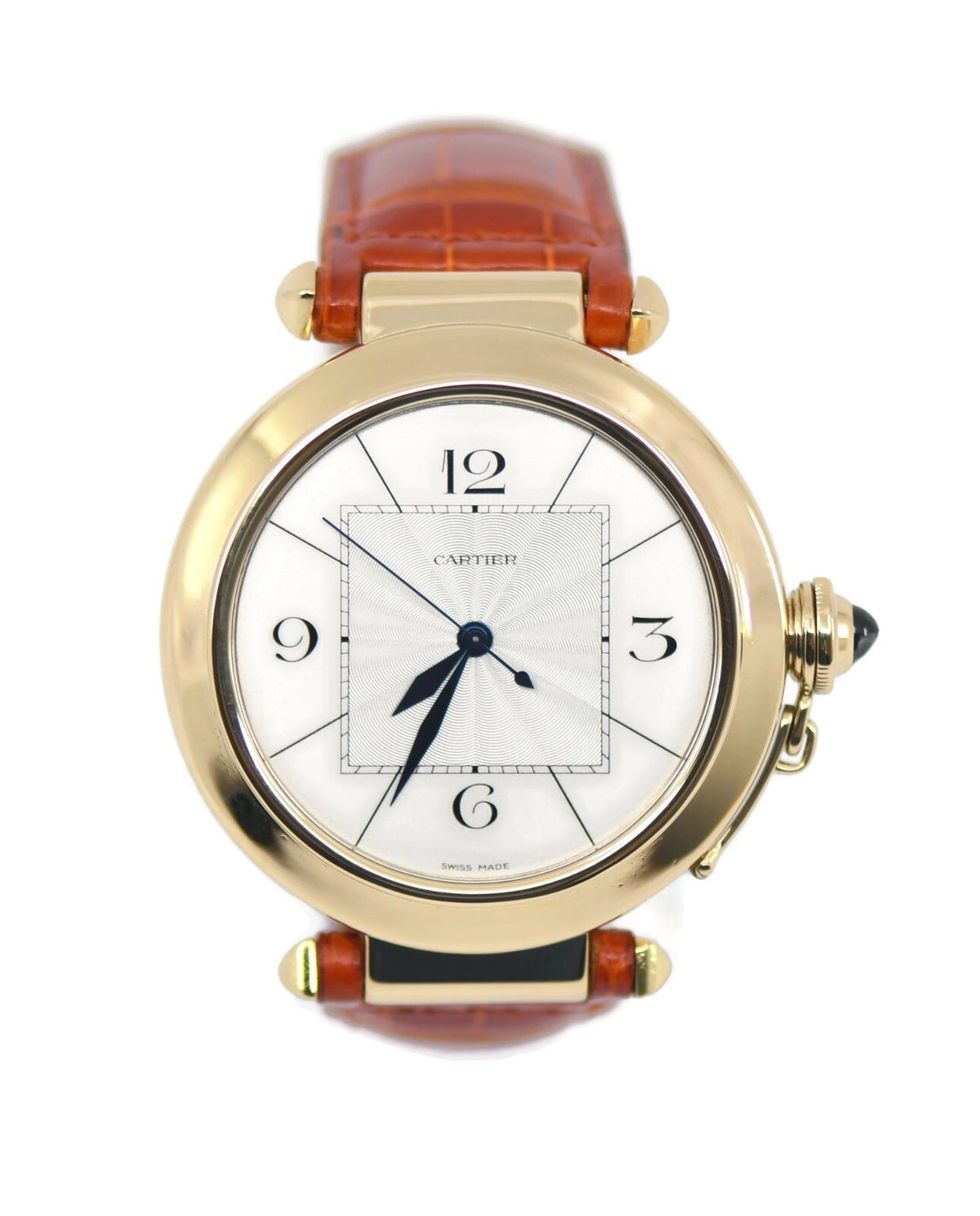 Cartier Pasha XL 18K Yellow Gold Watch 2726