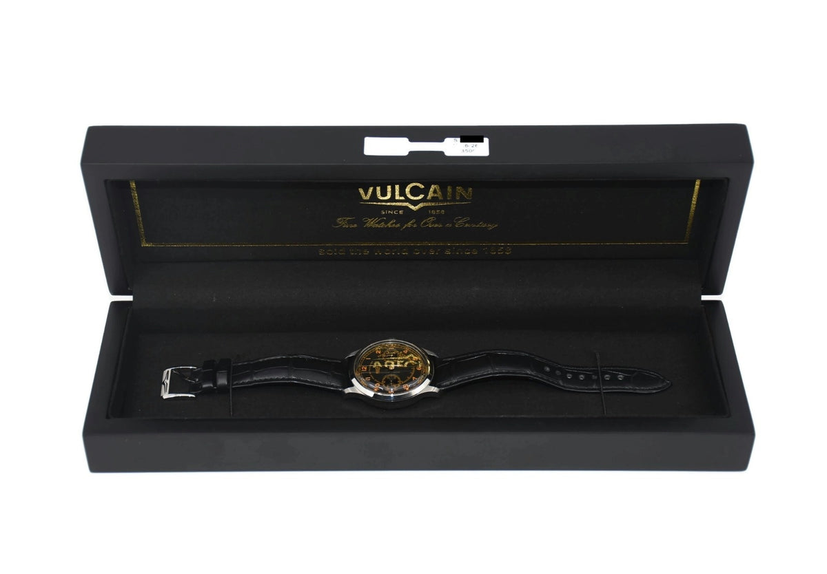 Vulcain Monopusher Heritage Stainless Steel Watch 650167