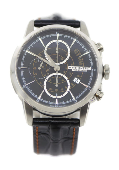 Hamilton Railroad Chronograph Stainless Steel Watch H40656731