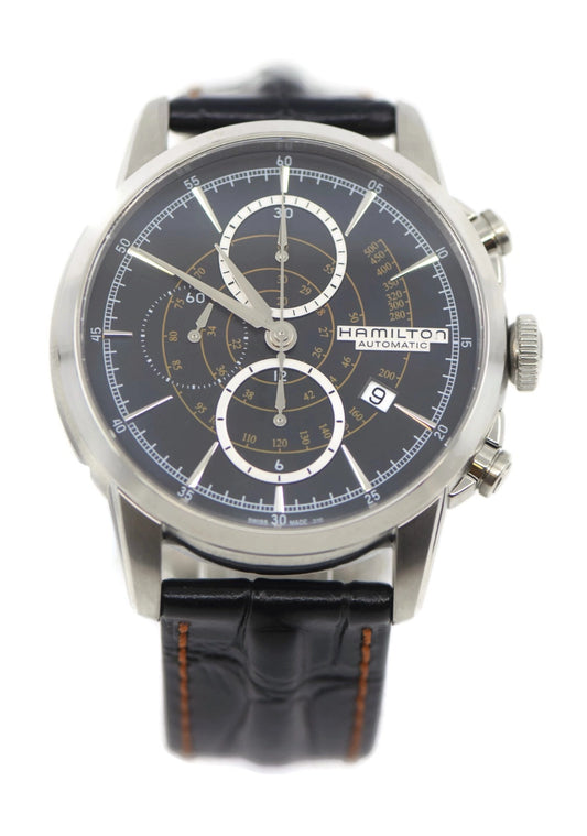Hamilton Railroad Chronograph Stainless Steel Watch H40656731