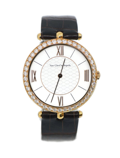 Van Cleef & Arpels Pierre Diamond 18K Rose Gold Watch