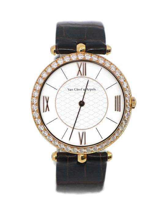 Van Cleef & Arpels Pierre Diamond 18K Rose Gold Watch