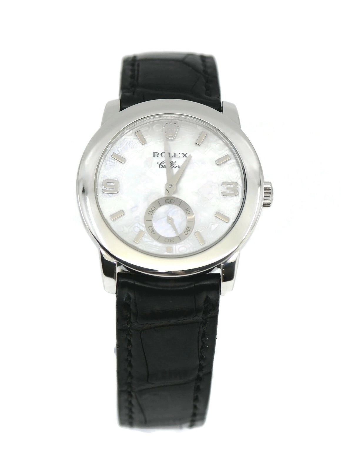 Rolex Cellini Platinum Watch 5240