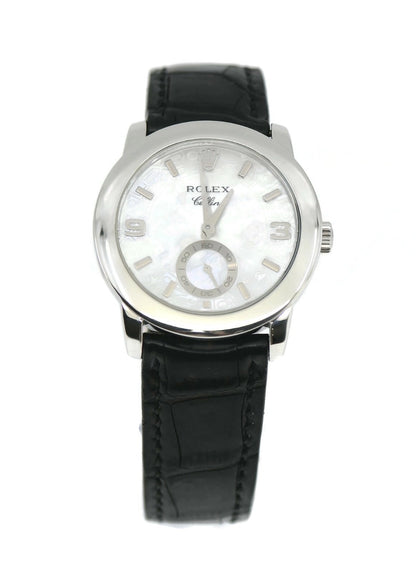 Rolex Cellini Platinum Watch 5240