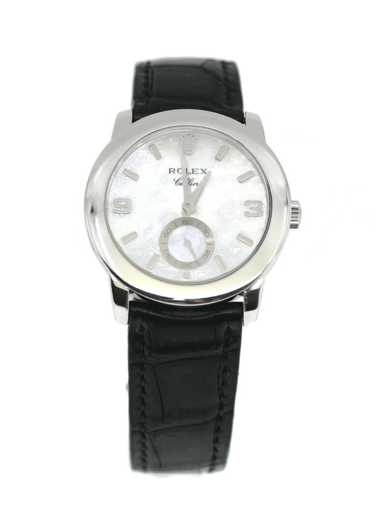 Rolex Cellini Platinum Watch 5240
