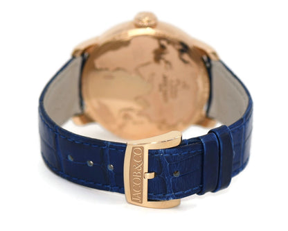 Jacob & Co World Is Yours 18K Rose Gold Watch DT100.40