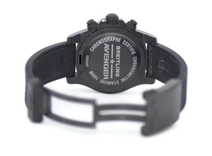Breitling Avenger Hurricane Chronograph Black Carbon Watch XB0180