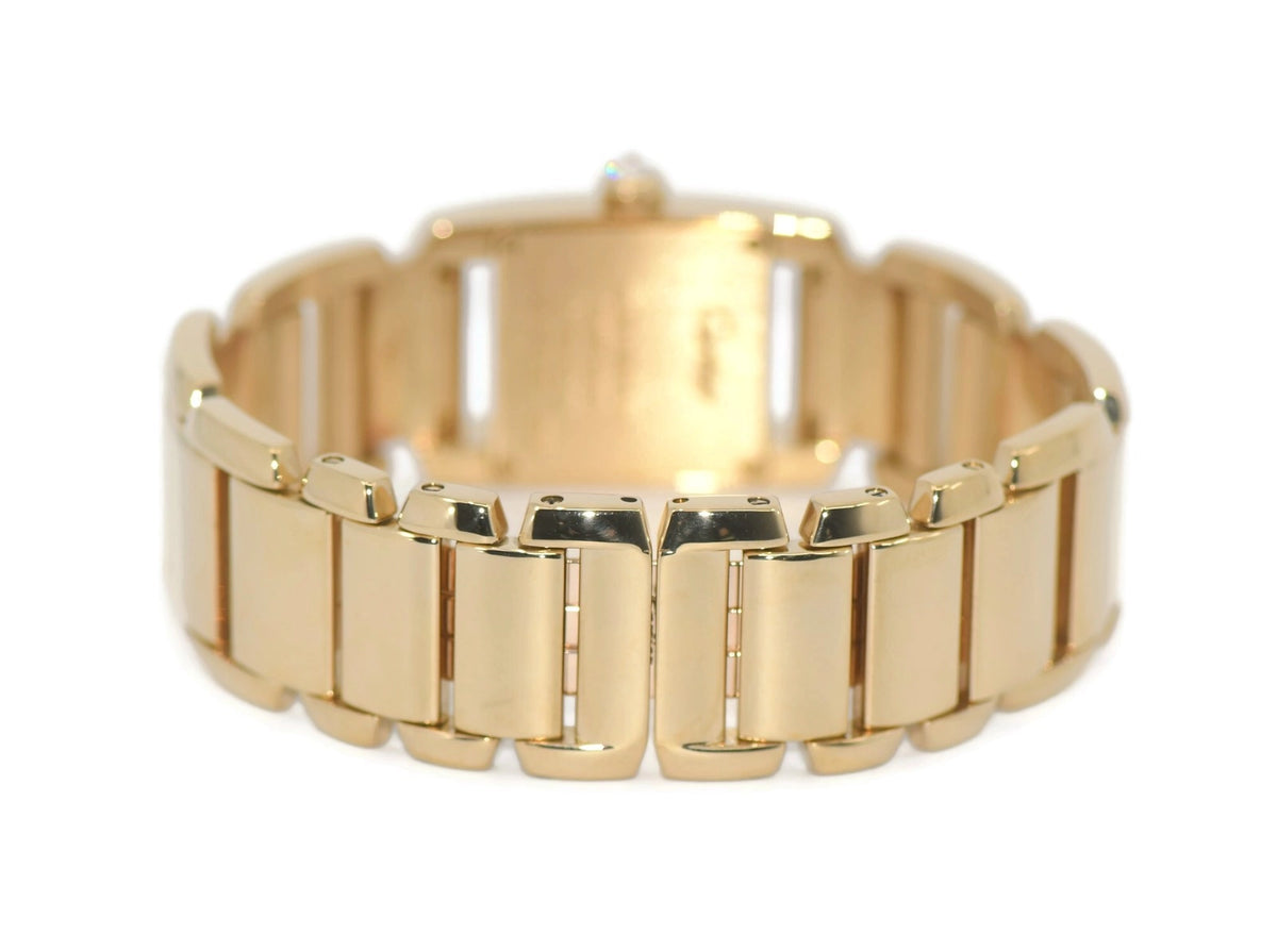 Cartier Tankissime Diamond 18K Yellow Gold Watch WE70017H