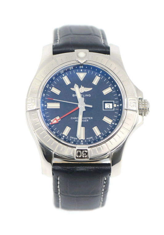Breitling Avenger GMT Stainless Steel Watch A32397