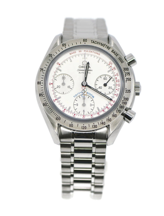 Omega Speedmaster Olympic Torino 2006 Stainless Steel Watch 3538.30