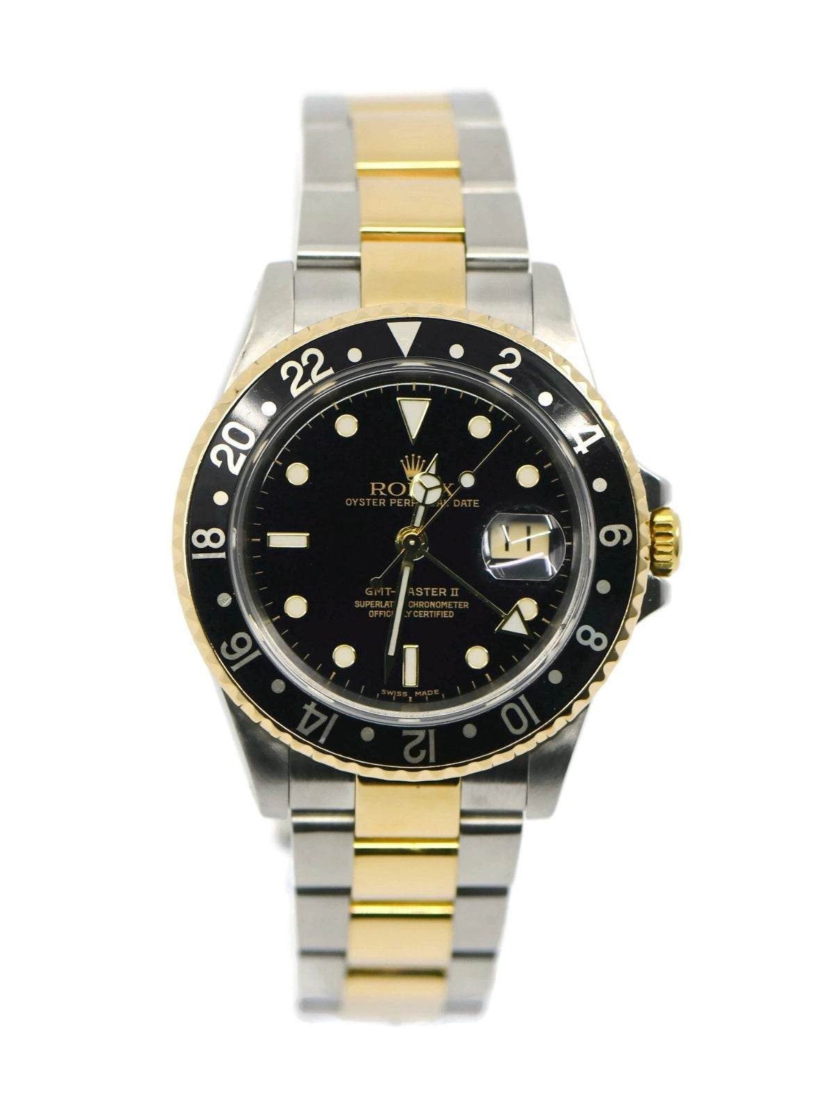 Rolex GMT-Master II 18K/Stainless Steel Watch 16713