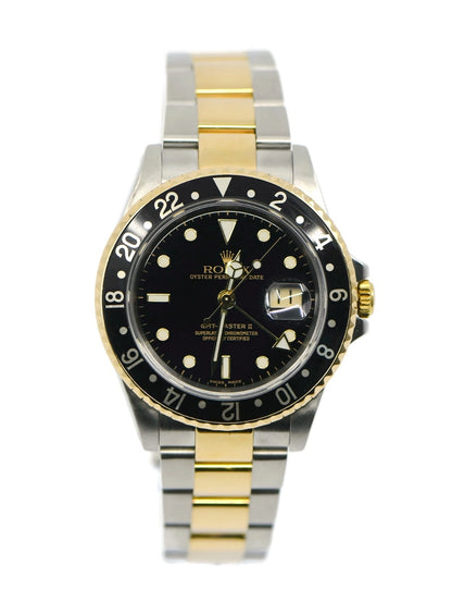 Rolex GMT-Master II 18K/Stainless Steel Watch 16713