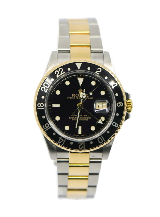 Rolex GMT-Master II 18K/Stainless Steel Watch 16713