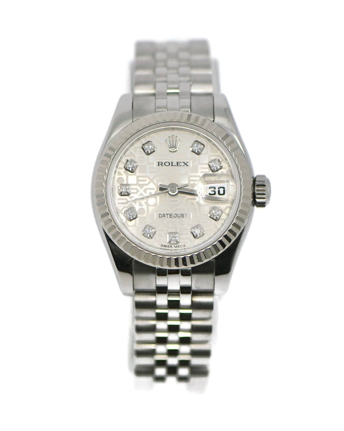 Rolex Datejust Diamond Stainless Steel Watch 179174