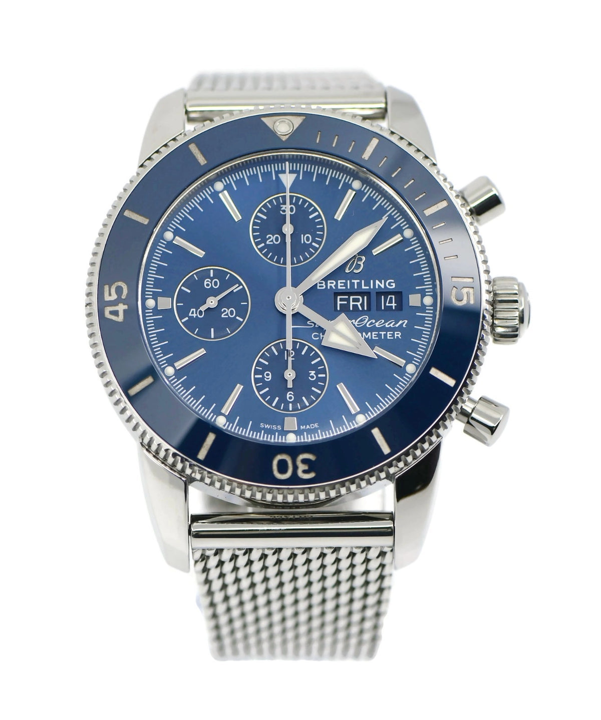 Breitlng Superocean Heritage Stainless Steel Watch A13313