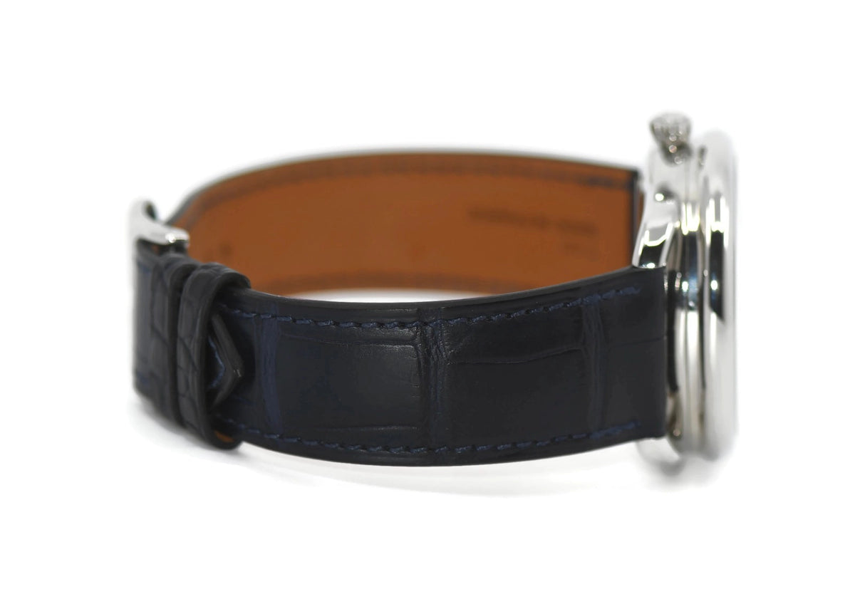 Hermes Arceau Le Temps Voyager Stainless Steel Watch AR10.510
