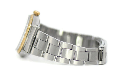 Rolex Oyster Perpetual Two Tone Stainless Steel Watch 6565