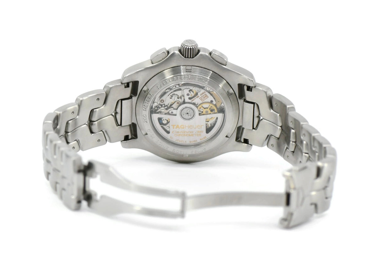 Tag Heuer Link Cal 36 Chronograph Stainless Steel Watch CT511A