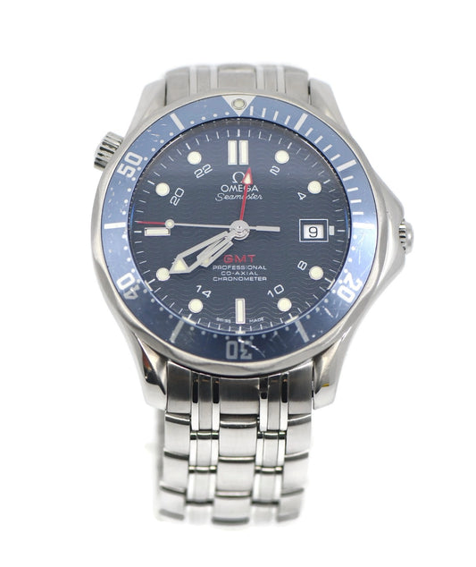 Omega Seamaster 300M GMT Stainless Steel Watch 2535.80