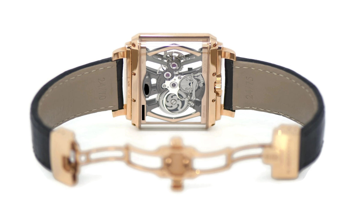 De Grisogono Retro Tourbillon 18K Rose Gold Watch