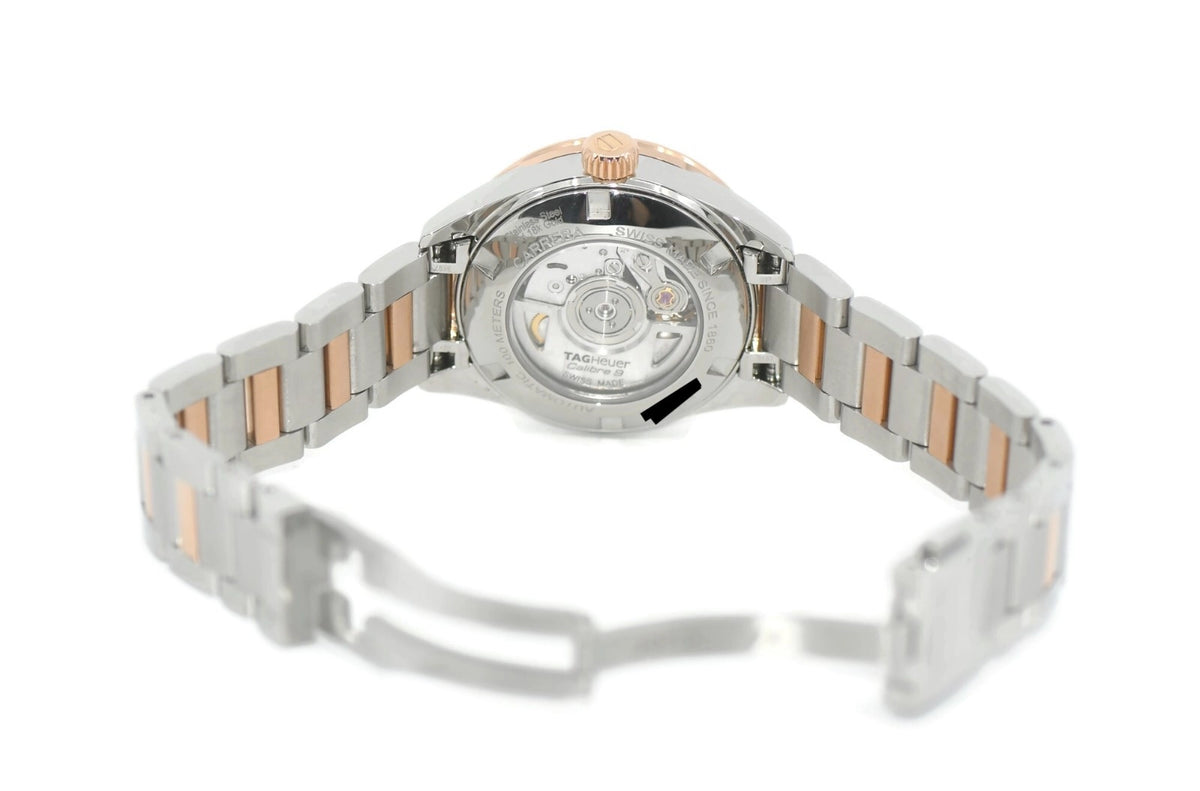 Tag Heuer Carrera Diamond 18K/Stainless Steel Watch WAR2453
