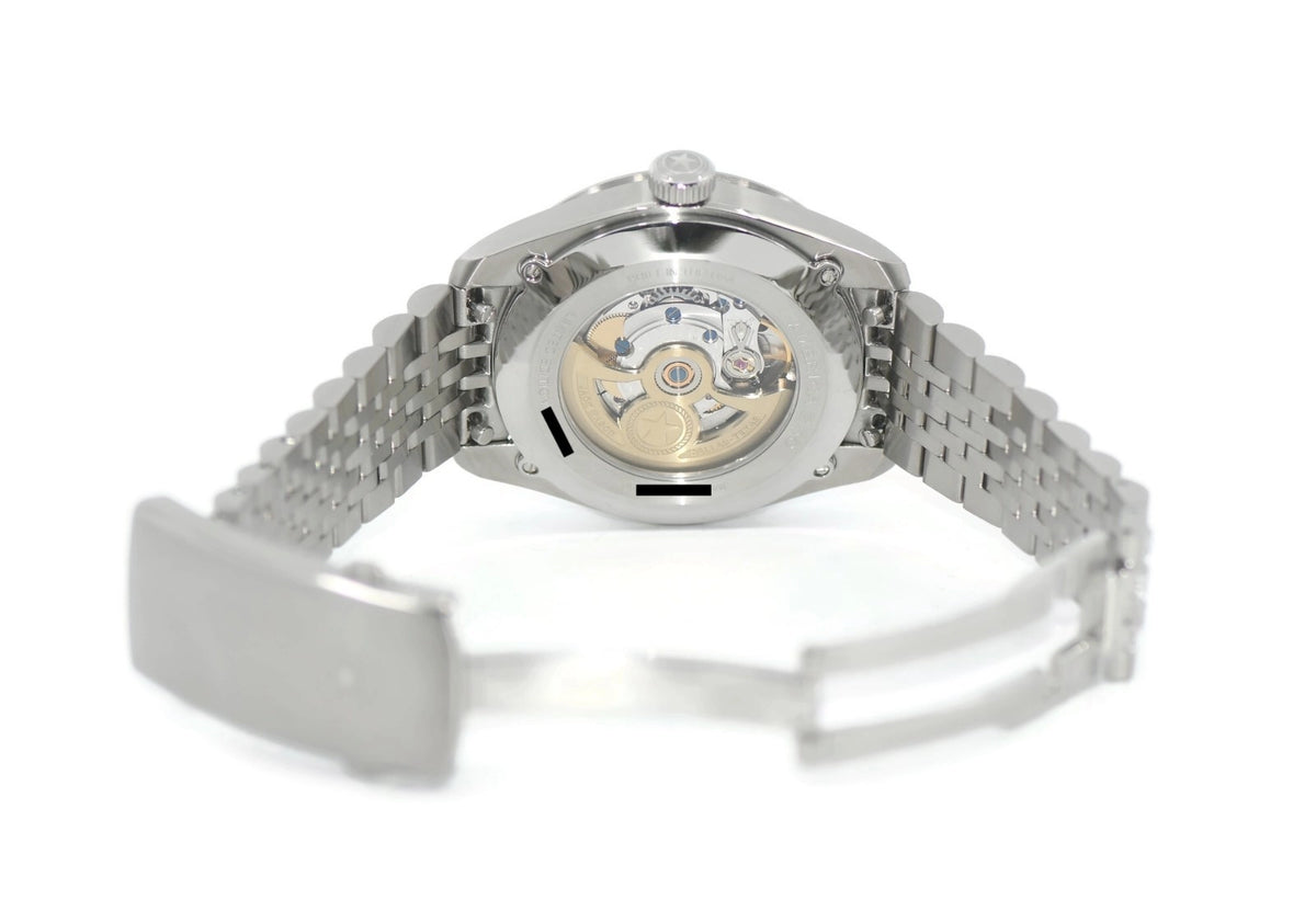 Jack Mason Canton Day Date Stainless Steel Watch