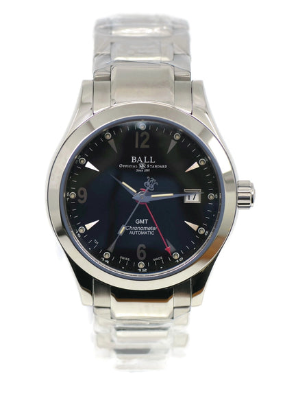 Ball Engineer II Ohio GMT Stainless Steel Watch GM1032C-S2CJ-BK