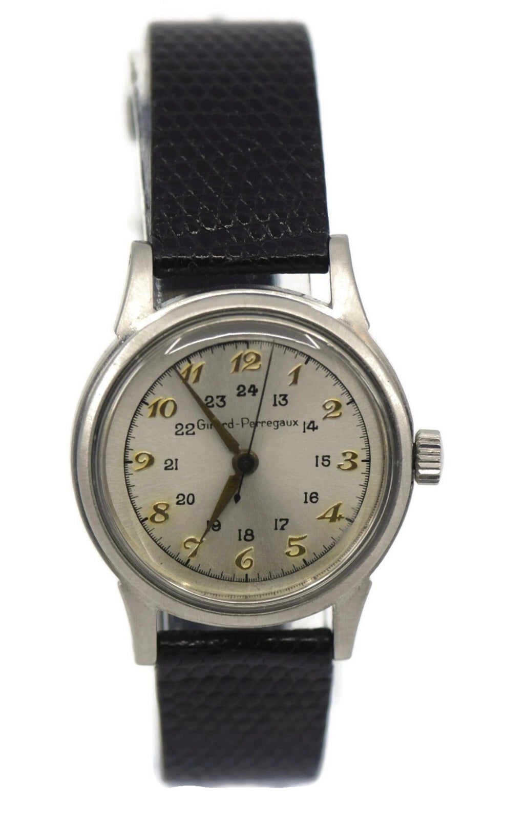 Girard Perregaux Vintage Stainless Steel Watch