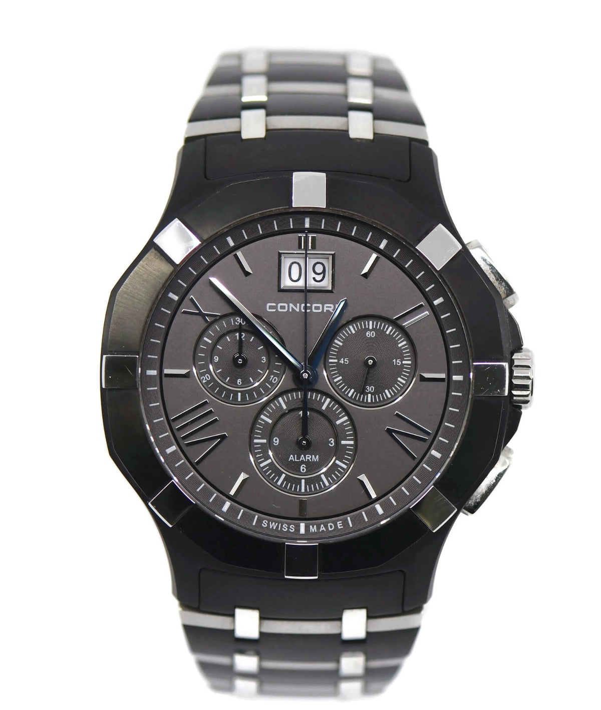 Concord Saratoga Chronograph Stainless Steel Watch 320219