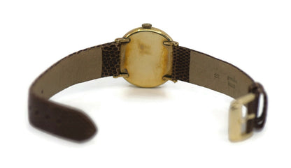 Lecoultre Vintage 10K Gold Filled Coin Watch