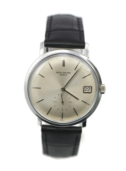 Patek Philippe Calatrava 18K White Gold Watch 3445G