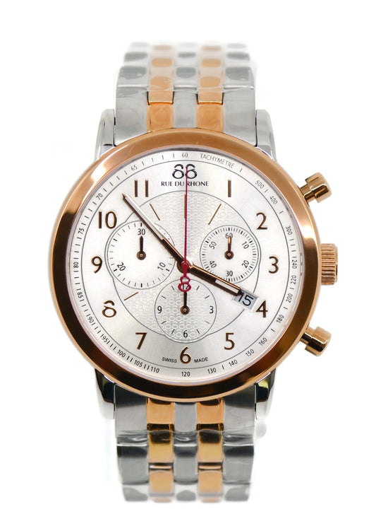 Rue Du Rhone Two Tone Stainless Steel Watch 87WA120057