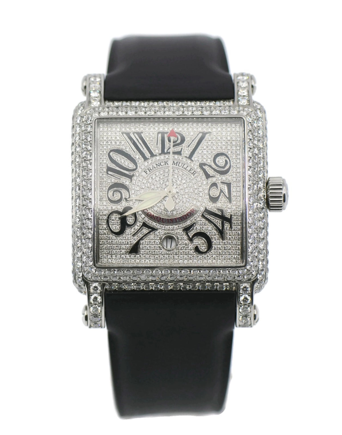 Franck Muller Cortez Diamond Stainless Steel Watch 10000HSC