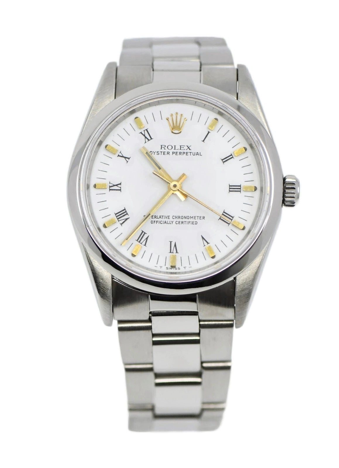 Rolex Oyster Perpetual Stainless Steel Watch 14000
