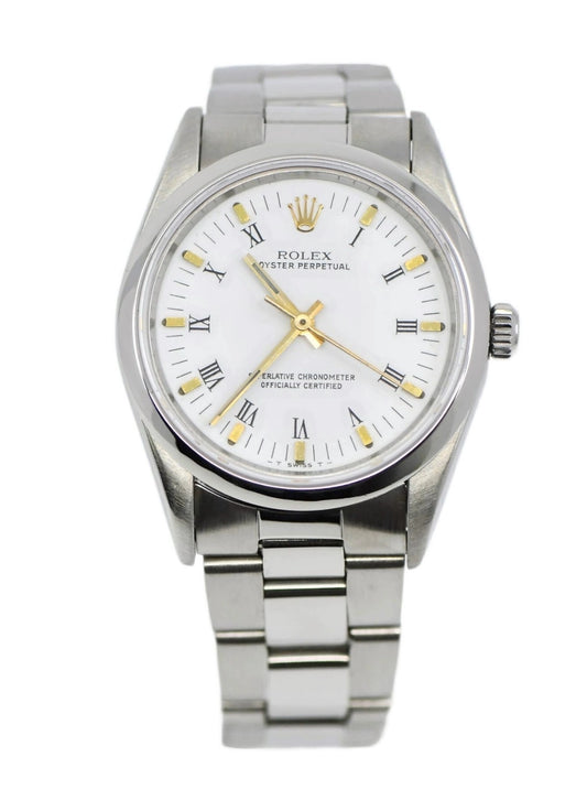 Rolex Oyster Perpetual Stainless Steel Watch 14000