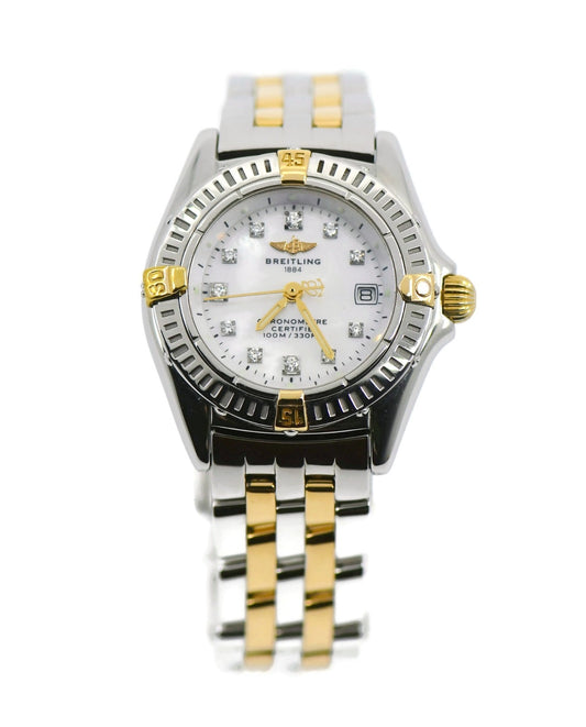 Breitling Callistino Diamond 18K/Stainless Steel Watch B72345