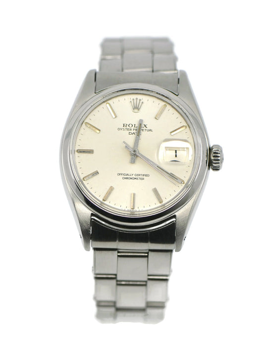 Rolex Oyster Perpetual Stainless Steel Watch 6534