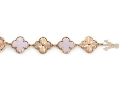 Van Cleef & Arpels Sweet Alhambra 18K Rose Gold Watch