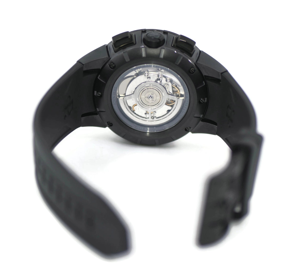 Perrelet Turbine Chronograph Stainless Steel Watch A1079/1