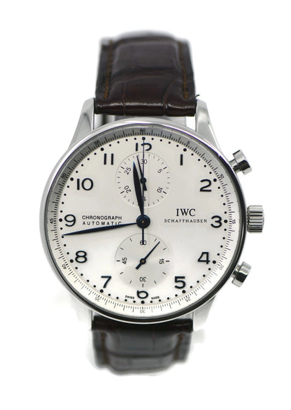IWC Portuguese Chronograph Stainless Steel Watch IW371446