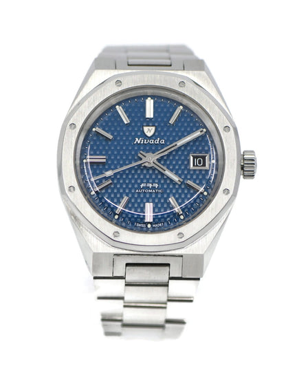 Nivada Grenchen Stainless Steel Watch F77