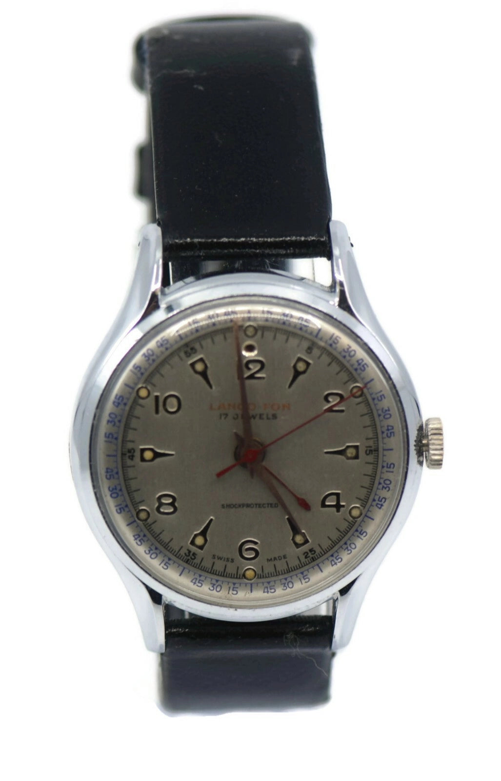 Lanco-Fon Alarm Stainless Steel Watch